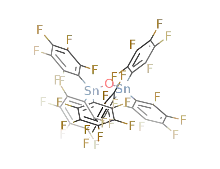 bis-{tris-(pentafluoro phenyl)} distannoxane