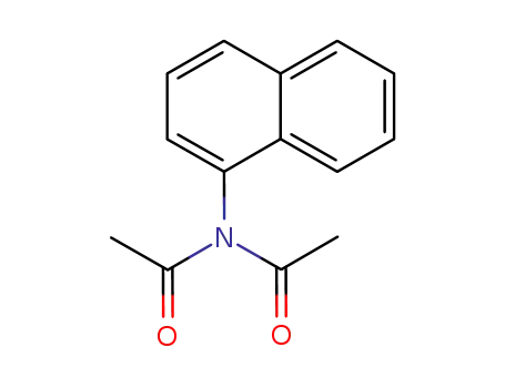 Molecular Structure of 35190-06-8 (Acetamide, N-acetyl-N-1-naphthalenyl-)