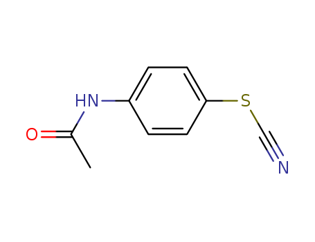 Thiocyanic acid, 4-(acetylamino)phenyl ester