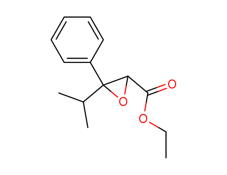 ethyl 3-phenyl-3-propan-2-yl-oxirane-2-carboxylate cas  21297-90-5