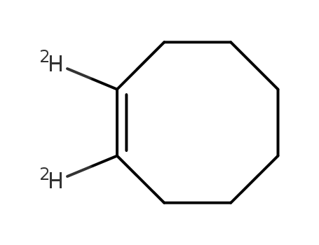 Molecular Structure of 79839-64-8 (cis-1,2-dideuterio-cyclooctene)