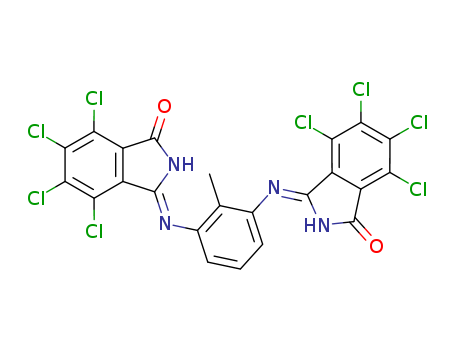 1H-Isoindol-1-one,3,3'-[(2-methyl-1,3-phenylene)diimino]bis[4,5,6,7-tetrachloro-