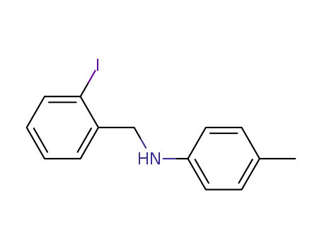 N-(2-iodobenzyl)-4-methylbenzenamine