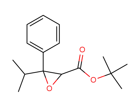 t-butyl β-isopropyl-β-phenylglycidate