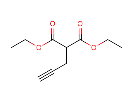 Molecular Structure of 17920-23-9 (2-Propynylmalonic acid diethyl ester)