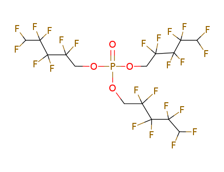 Phosphoric acid tris(1H,1H,5H-octafluoro-N-pentyl)ester