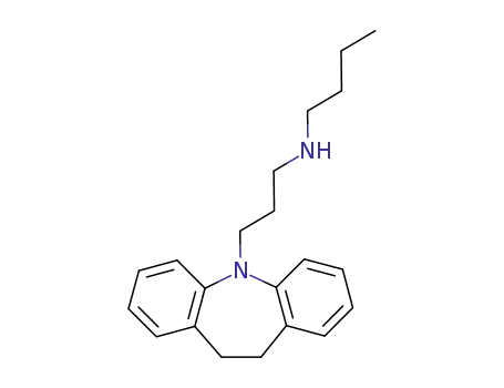 Molecular Structure of 2064-08-6 (10,11-dihydro-N-butyl-5H-dibenz<b,f>azepine-5-propanamine)