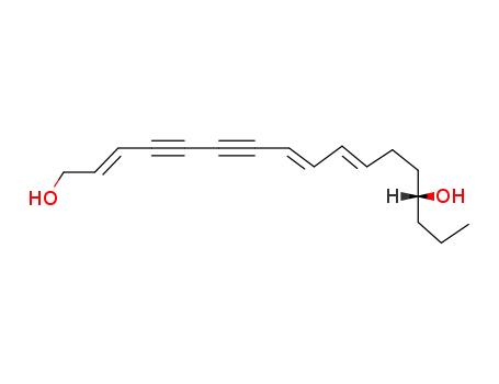 2,8,10-Heptadecatriene-4,6-diyne-1,14-diol