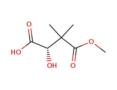 Molecular Structure of 82118-78-3 ((2S)-3,3-Dimethylbernsteinsaeure-4-methylester)