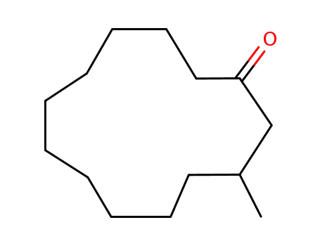 Molecular Structure of 61415-11-0 (3-methylcyclotridecan-1-one)