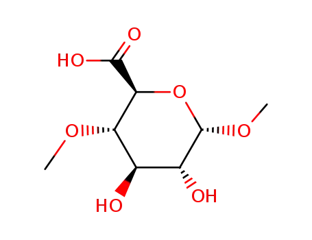 ba-D-글루코피라노시두론산, 메틸 4-O-메틸-(9CI)