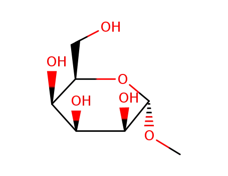 Molecular Structure of 51224-40-9 ((+)-Methyl-α-D-talopyranosid)