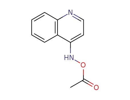 Molecular Structure of 32654-59-4 (4-acetoxyaminoquinoline)