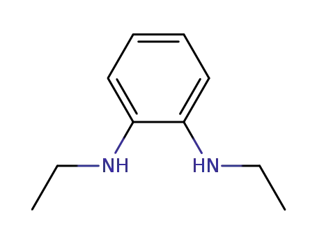 Molecular Structure of 24340-87-2 (N,N'-Diethyl-o-phenylenediamine)