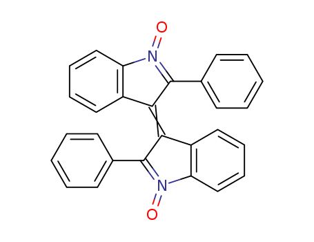 3H-Indole, 3-(1-oxido-2-phenyl-3H-indol-3-ylidene)-2-phenyl-, 1-oxide