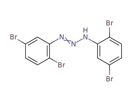 Molecular Structure of 858003-62-0 (1,3-bis-(2,5-dibromo-phenyl)-triazene)