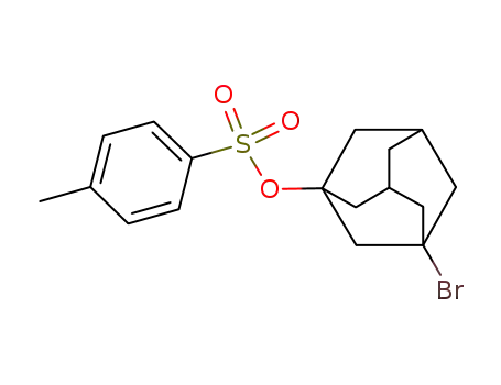 Molecular Structure of 84868-18-8 (p-Toluolsulfonsaeure-(3-brom-1-adamantyl)ester)