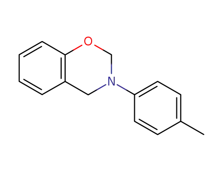 Molecular Structure of 51891-99-7 (2H-1,3-Benzoxazine, 3,4-dihydro-3-(4-methylphenyl)-)