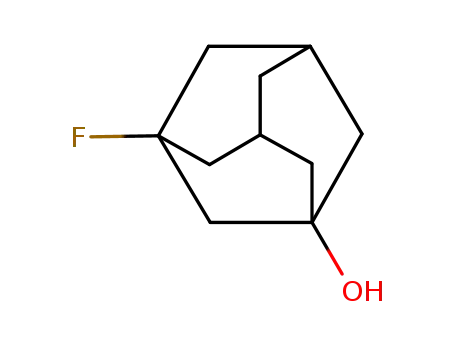 Molecular Structure of 58652-35-0 (1-hydroxy-3-fluoroadamante)
