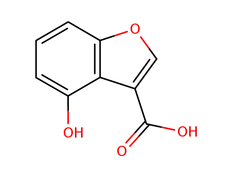 Molecular Structure of 112678-09-8 (4-HYDROXYBENZOFURAN-3-CARBOXYLIC ACID)