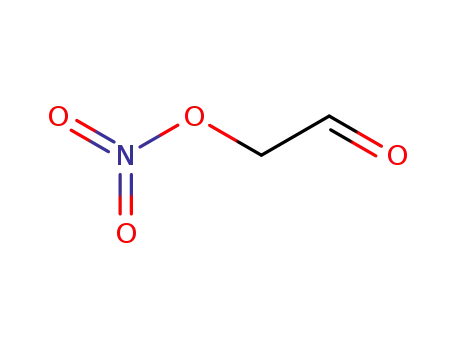 Molecular Structure of 72673-15-5 (Acetaldehyde, (nitrooxy)-)