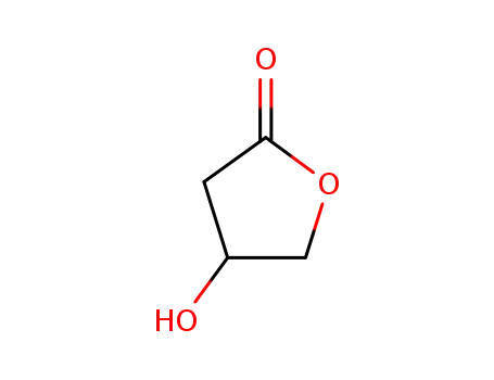 Molecular Structure of 7331-52-4 (2(3H)-Furanone,dihydro-4-hydroxy-, (4S)-)