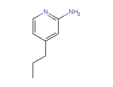 Molecular Structure of 61702-15-6 (4-PROPYL-PYRIDIN-2-YLAMINE)