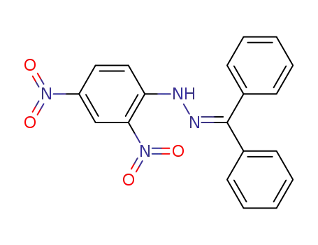 Molecular Structure of 1733-62-6 (Benzophenone 2,4-dinitrophenyl hydrazone)