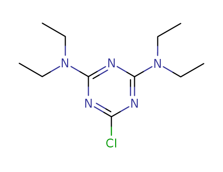 1,3,5-Triazine-2,4-diamine,6-chloro-N2,N2,N4,N4-tetraethyl- cas  580-48-3