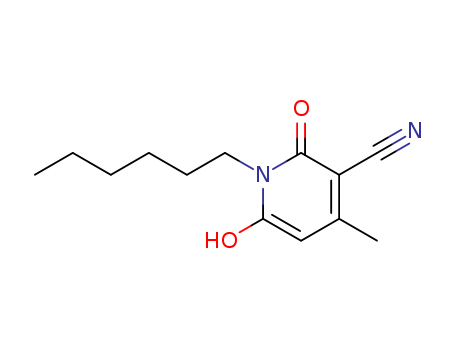 1-hexyl-1,2-dihydro-6-hydroxy-4-methyl-2-oxonicotinonitrile