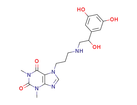 1H-Purine-2,6-dione,7-[3-[[2-(3,5-dihydroxyphenyl)-2-hydroxyethyl]amino]propyl]-3,7-dihydro-1,3-dimethyl-