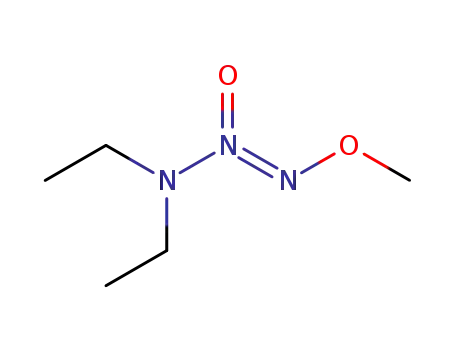 Molecular Structure of 112753-63-6 (1-Triazene, 3,3-diethyl-1-methoxy-, 2-oxide)