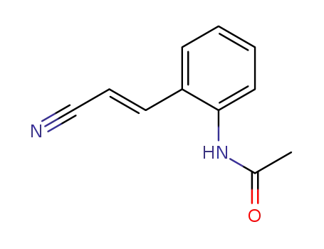 (E)-N-(2-(2-cyanovinyl)phenyl)acetamide