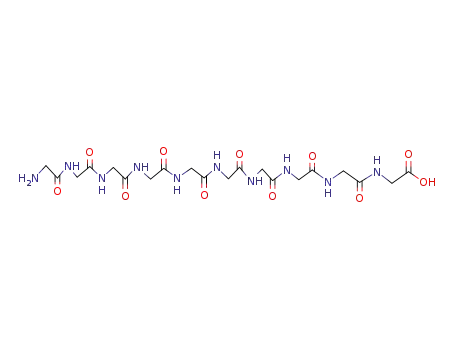 Molecular Structure of 76960-32-2 (decaglycine)