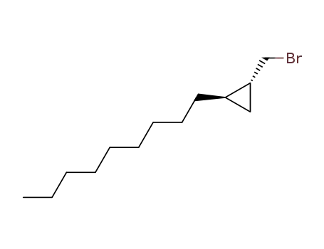 Cyclopropane, 1-(bromomethyl)-2-nonyl-, trans-