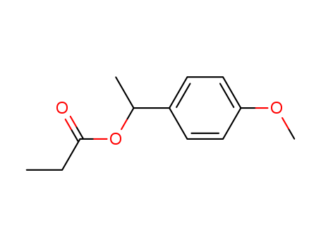 Benzenemethanol,4-methoxy-a-methyl-, 1-propanoate
