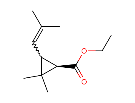 ethyl (1R,3S)-2,2-dimethyl-3-(2-methylprop-1-enyl)cyclopropane-1-carboxylate