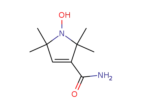 Molecular Structure of 65594-24-3 (1H-Pyrrole-3-carboxamide, 2,5-dihydro-1-hydroxy-2,2,5,5-tetramethyl-)