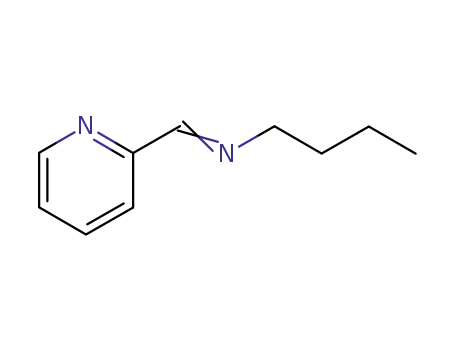 Molecular Structure of 7032-24-8 (2-[(Butylimino)methyl]pyridine)