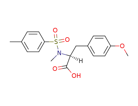 Molecular Structure of 94997-54-3 (<i>N</i>,<i>O</i>-dimethyl-<i>N</i>-(toluene-4-sulfonyl)-L-tyrosine)