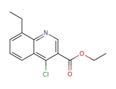 4-클로로-8-에틸퀴놀린-3-카르복실산 에틸 에스테르