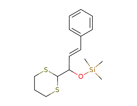 ((E)-1-[1,3]Dithian-2-yl-3-phenyl-allyloxy)-trimethyl-silane