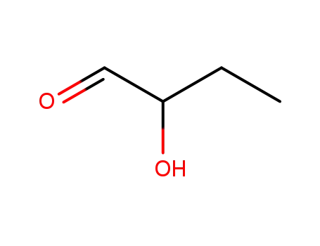 Molecular Structure of 86943-35-3 ((+/-)-2-hydroxybutanal)