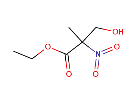 Propanoic acid, 3-hydroxy-2-methyl-2-nitro-, ethyl ester