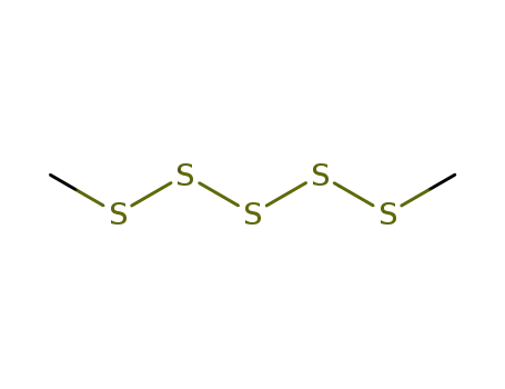 Molecular Structure of 7330-31-6 (dimethyl pentasulphide)