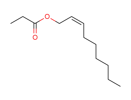 Molecular Structure of 94109-98-5 ((Z)-non-2-enyl propionate)
