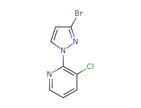 Pyridine, 2-(3-bromo-1H-pyrazol-1-yl)-3-chloro-