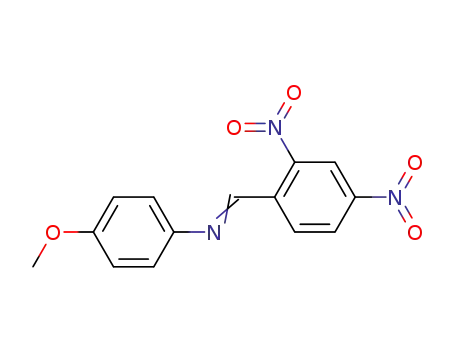 Molecular Structure of 354538-06-0 (N-(2,4-dinitrobenzylidene)-4-methoxyaniline)