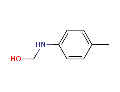 Molecular Structure of 61599-99-3 (Methanol, [(4-methylphenyl)amino]-)