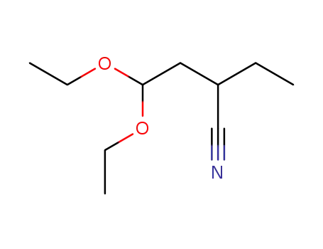 2-Ethyl-4,4-diethoxybutanenitrile